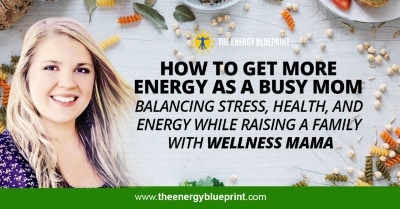 How To Get More Energy As A Busy Mom │ Balancing Stress, Health, And Energy While Raising A Family With Wellness Mama FB 4 natural lifestyle hacks to fix behavioral issues and mental illness in children (and manage your energy as a parent) with Dr. Nicole Beurkens, PhD, theenergyblueprint.com