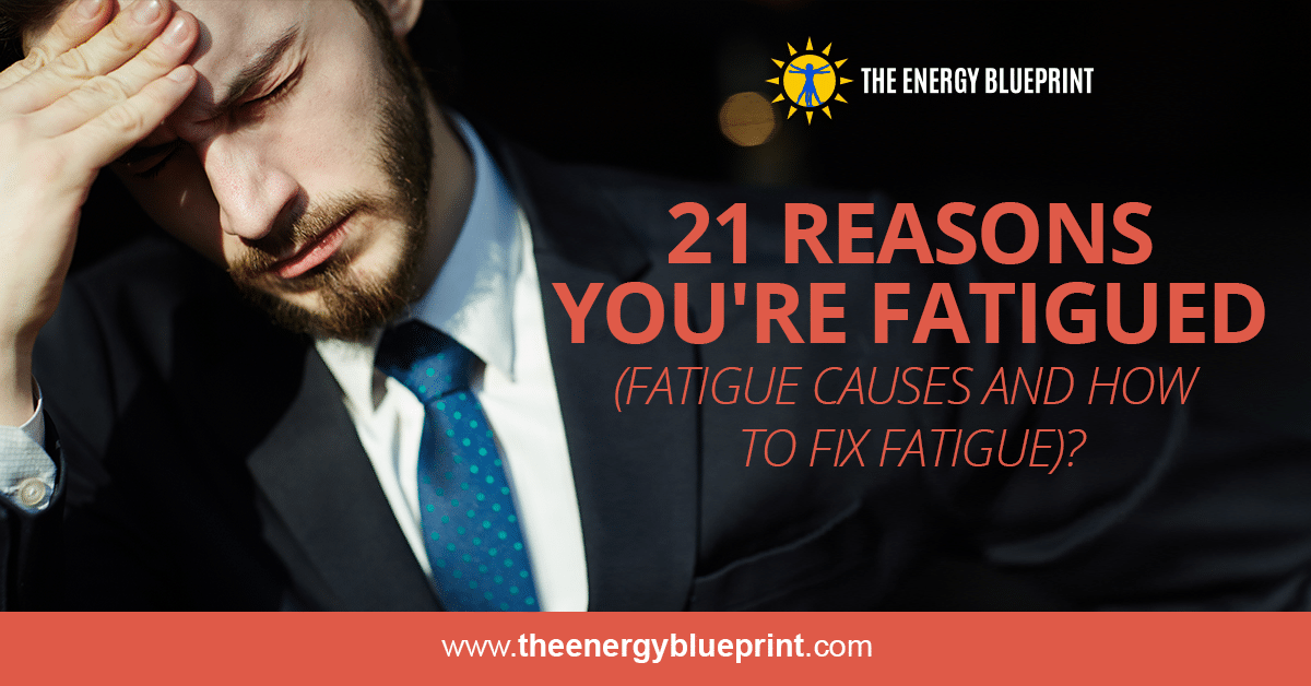 21 Reasons You're Fatigued (Fatigue Causes And How To Fix Fatigue), theenergyblueprint.com