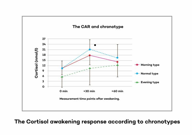 The CAR And Chronotype Graph │ Is Adrenal Fatigue Real. theenergyblueprint.com