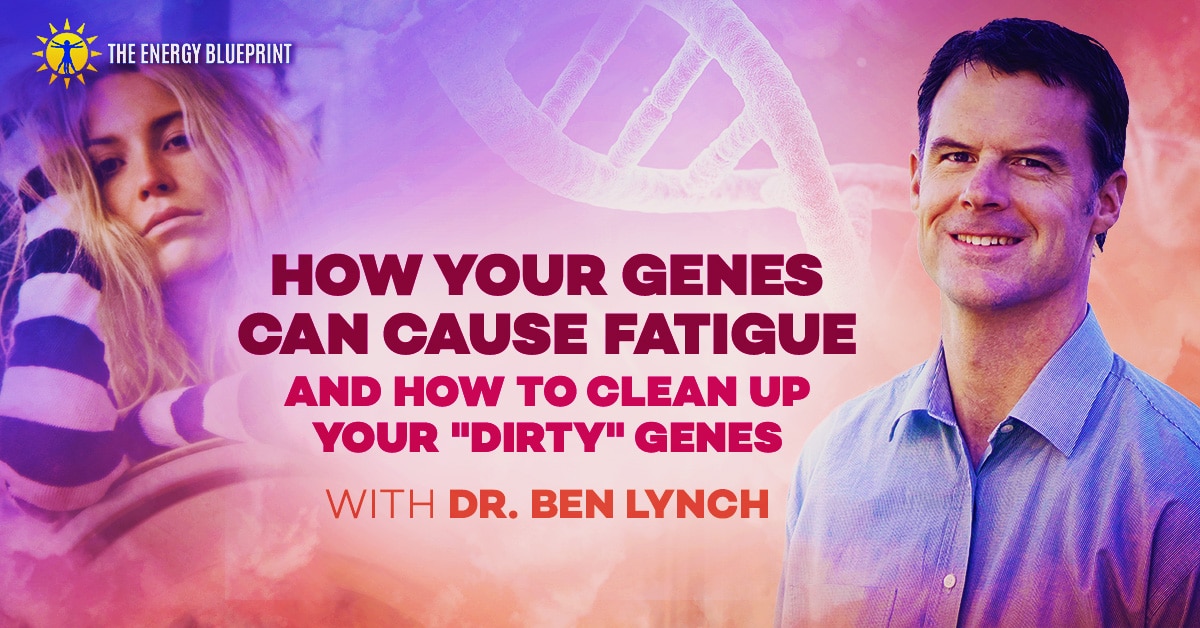 How Your Genes Causes Fatigue And How To Clean Up Your Dirty Genes with Dr. Ben Lynch, www.theenergyblueprint.com