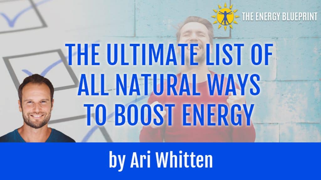Ultimate List of Energy Boosters